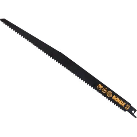 Dewalt DT2362-QZ HCS Reciprocating Blade for Wood, Fast Cuts 152mm x 6 TPI x 5