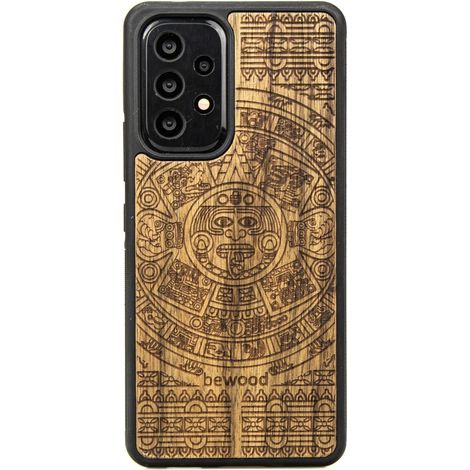 Custodia in legno per Samsung Galaxy A33 5G CALENDARIO AZTECO LIMBA (1/4)