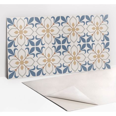Panneaux muraux autocollants en vinyle imperméable - Formes décoratives 100 x 50 cm (1/5)
