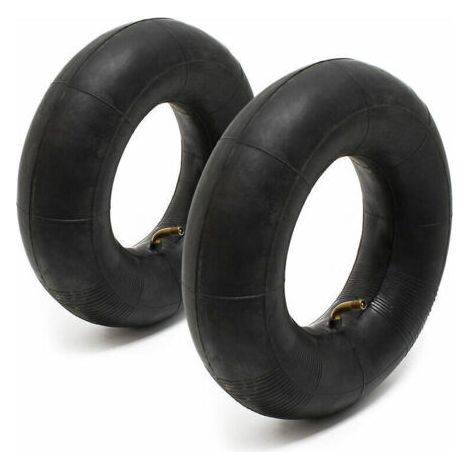 Lot 2 Chambre air Tondeuse autoportée 13x5.00-6 Enveloppe pneumatique TR87 Valve (1/2)