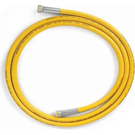 Tubo Gas Flessibile in Acciaio Inox con Guaina - FF 1/2" - EN15266 - Lunghezza: cm 300