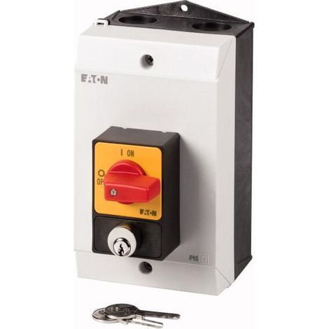 Inter tripolaire 32 A plastron 0-1 90 ° à accrochage en saillie 000207174 EATON T3-2-1/I2/SVA(S)-RT