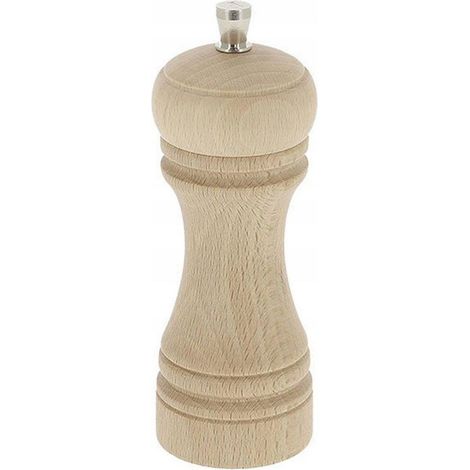 De Buyer - Moulin à poivre Java 14 cm naturel en bois (1/3)