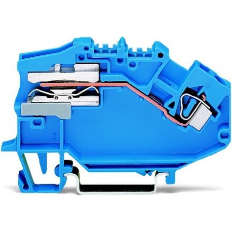 WAGO 781613 BLUE TERMINAL BLOCK - TERMINAL BLOCKS (6 MM, 77 MM, 43,5 MM, 400 V) 781-613