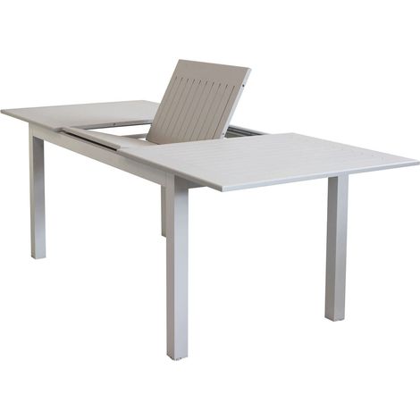 ARGENTUM - tavolo da giardino allungabile in alluminio da 150 (1/4)
