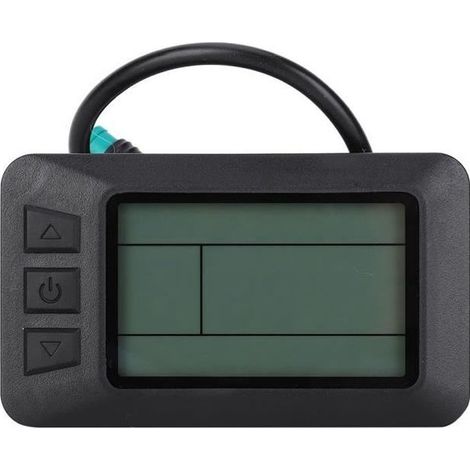 Accessoire électrique de conversion de vélo Instrument LCD KT-LCD7 avec connecteur étanche USB (1/4)