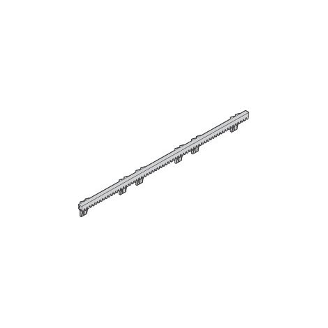 Hörmann Kunststoff-Zahnstange V6 Länge 1000 mm, Befestigungslaschen unten