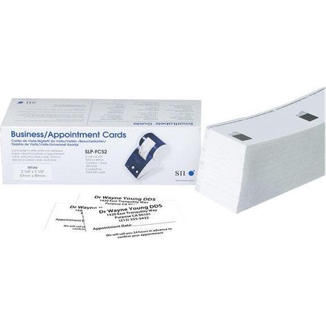 Seiko Instruments SLP-FCS2 etiqueta sin adhesivo - etiquetas sin adhesivo (8,9 cm, 5,7 cm) (1/2)