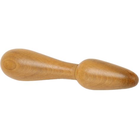 Bâton de massage des pieds en bois ergonomique pour soulager les douleurs musculaires et pratiquer l'acupuncture plantaire. Soin des pieds et du corps. (1/5)