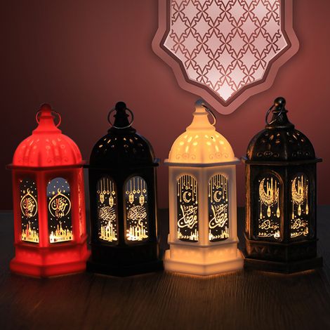 LED-Nachtlicht zum Ramadan-Laternenfest, elektronische Tischlampe, Ramadan-Dekoration, LED-Nachtlicht zum Eid Mubarak für Zuhause (1/5)