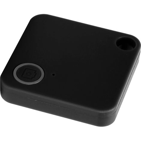 Bluetooth-Tracker zur Verlustsicherung für Schlüssel, Objektortung, Diebstahlalarm für Kinder, Haustiere und Geldbörsen (schwarz) (1/5)