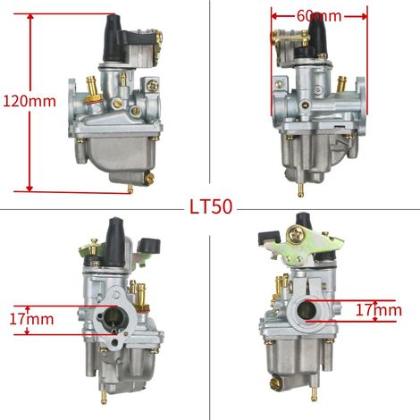 Vergaser kompatibel mit Suzuki LT50, LTA50, ALT50 und JR50 Motorradmotoren (1/4)