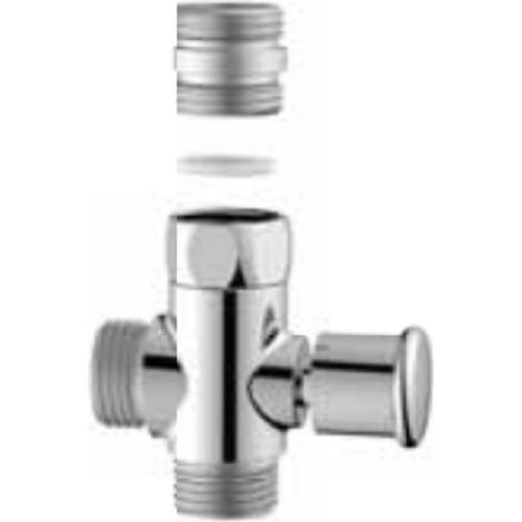 Deviatore universale doccia ottone cromato riduttore m/f idro-bric bliacc0057dv (1/2)