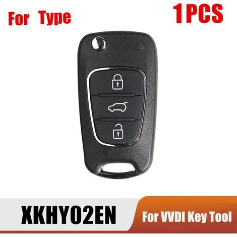 Télécommande filaire XKHY02EN à 3 boutons, modèle moderne pour Xhorse VVDI (1/4)