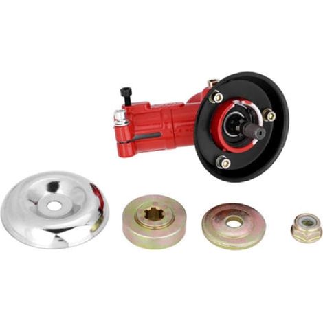Replacement Gear Head for Brush Cutter, 9 Teeth Lawn Mower, 26mm Diameter for Brushcutter and Brush Cutter - Red (1/5)