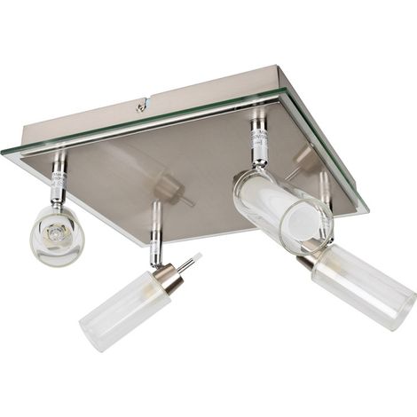 Plafonnier patère orientable 4 spots G9 4x40W - DAZEA (1/3)