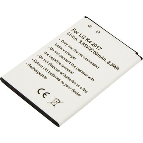 Batterie pour LG K4 2017 / K8 2017 / K9 2018 Li-ion 3.85V 2200mAh 8.5Wh (1/3)