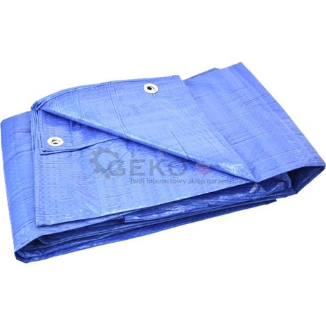 Bâche de protection bleu LEGERE - 70 g/m²  5 x 8