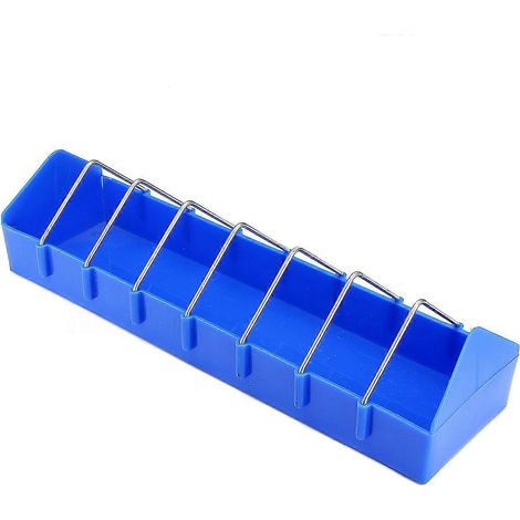 Mangeoire de 40 cm pour cage à oiseaux, pour pigeons et volailles - Stockage d'aliments (1/5)