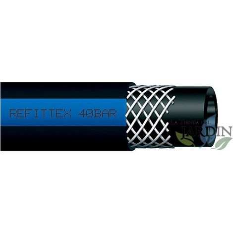 Refittex Technischer Schlauch 8 mm innen, 14 mm außen, 100 Meter, Druck 40 bar