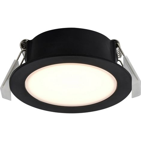 Nordlux 2510400103 Olea 3-Kit Einbauleuchte  EEK: G (A - G)  LED  Schwarz
