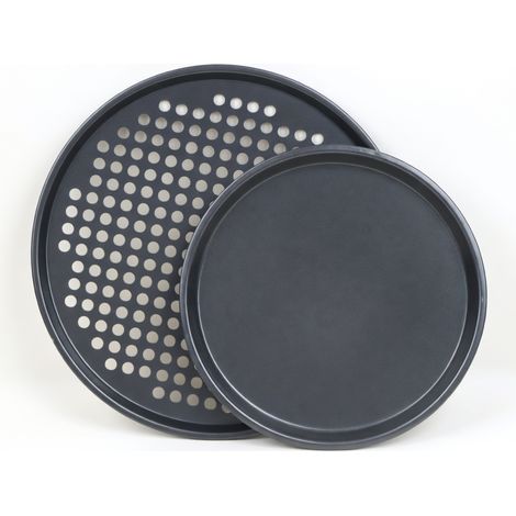 Plaques pizza perforees 24 26 29 cm 3 pieces pour la maison (1/5)