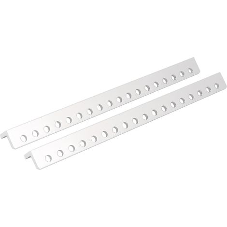 1 paire de profilés en L à 18 trous 310300180152 Kit de pièces de robot à monter soi-même 12x12x152mm (1/5)