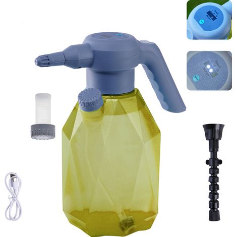 Elektrische Gießkanne zum Blumenbewässern, Haushaltsdesinfektion, automatische Bewässerung, 3L Gießkanne