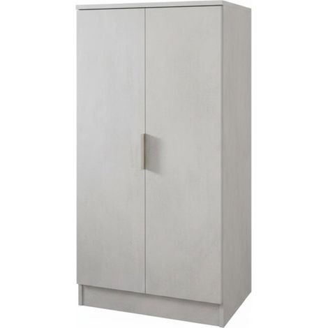 Armadio Multiuso 2 Ante Scarpiera Salvaspazio Con 6 Ripiani Estraibili Mobile Porta Scarpe Ingresso Corridoio Camera Ripostiglio Design Moderno Minimal 108 x 55 x 39.6 Cm Colore Rovere - Colore: Grigi