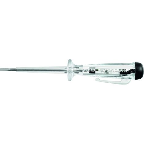 Facom – Tournevis testeur de tension 5 mm – Pointe droite 65 mm – Acier pour tension électrique – Usage professionnel