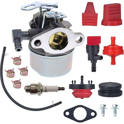 Kompatibler Vergaser für Stihl FS160 FS220 FS180 FS280 FR220 Freischneider, ersetzt Zama C15-51 C1S-S3G mit Luftfilter, Zündkerze und Kraftstoffleitung. (1/5)