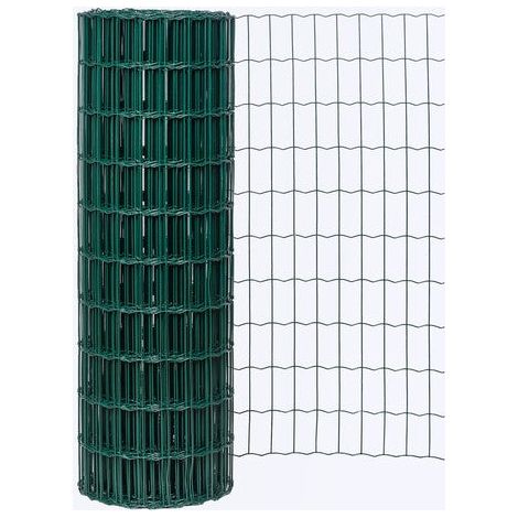SANS MARQUE Grillage Vert Maille 100X50 H150 L25M