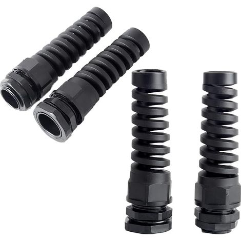 4 conectores de cable PG16, conector de cable negro (1/5)
