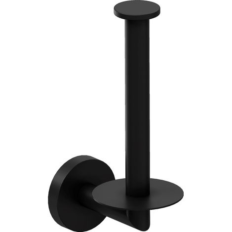 Cosmic Start Ersatz-Rollenhalter WJC419A0058036 vertikal, 50 x 93 x 170 mm, schwarz matt (1/5)