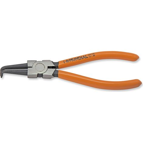 PINZA SEEGER ANELLI ELASTICI INTERNI BECCHI CURVI 130/170/210/310mm MUNDIAL, "130mm"