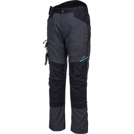 Arbeits-Hose Wx3 Farbe: Metallgrau Kurz Größe 41 - Portwest