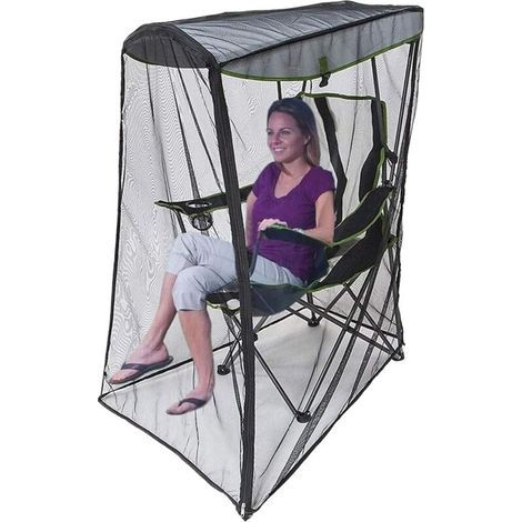 Anti Mouches Filet Solide pour Chaise de Camping Ext rieur (1/5)