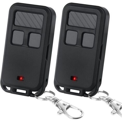 Green Mobility-Télécommande de remplacement pour ouvre-porte de garage, lot de 2, 890Max, mini télécommande à 3 boutons (1/4)