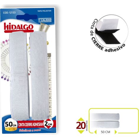 Blister-Klebeband zum Verschließen 2x50 cm Weiß Hidalgo
