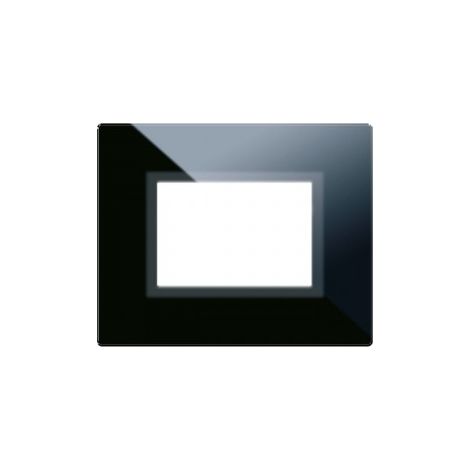 Placca Veratouch Per Segnalazione Nero Assoluto (Ave Cod. 44Pvtc76Nal)