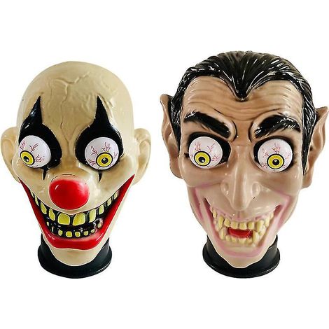 2 masques à yeux à ressort d'horreur (1/3)