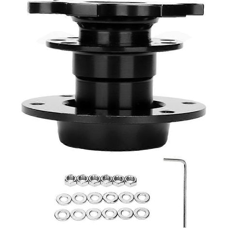 Schnellverschluss-Nabenadapter-Set für Autolenkrad, 6-Loch, universell (1/4)