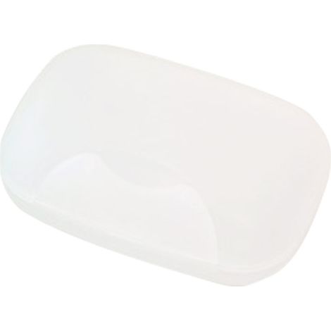 Tragbare, wasserdichte Seifenbox, Aufbewahrungsbox für Seifenstücke, ideal für Reisen und Hotels, mattiertes, transparentes Design. (1/5)