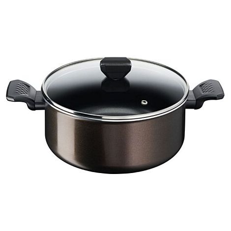Faitout Ø24cm 4L7 Easy Cook Clean + couvercle - TEFAL