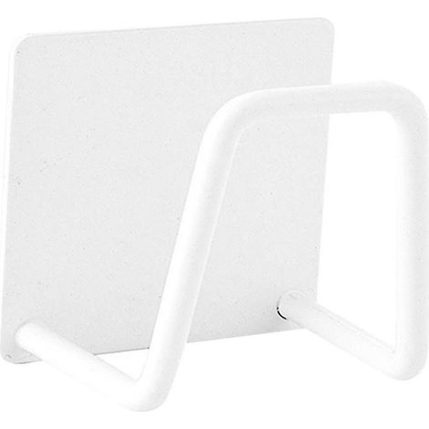 Porte-éponge d'évier, étagère de rangement, organisateur de torchons en fil de fer inoxydable, support de rangement pour la cuisine (1/4)
