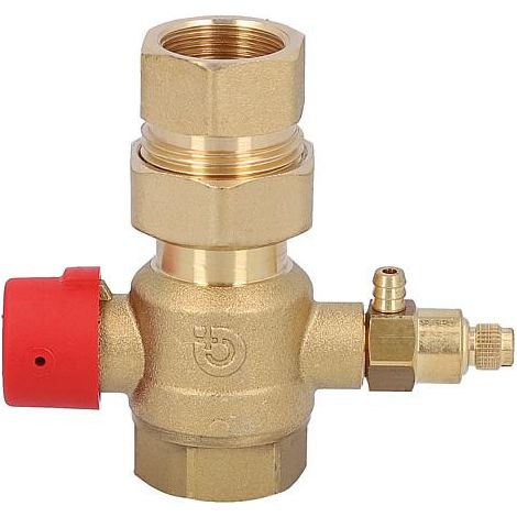 Caleffi match0 558052 3/4 &quotIG, avec drainage, pour installations solaires (1/2)