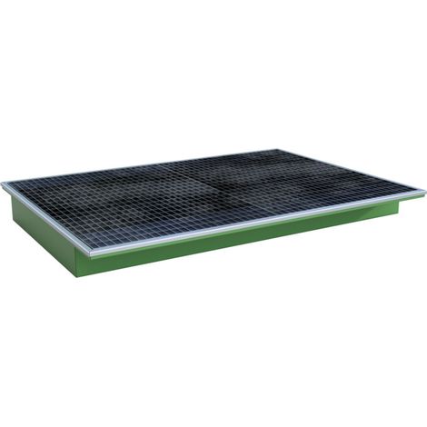 Bauer Südlohn Bac suspendu avec insert PE EHW 1800 PE, peint, vert réséda (1/2)