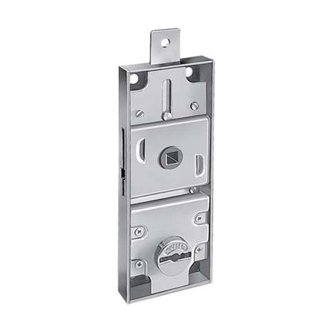 SERRATURA BASCULANTE APPLICARE 8651 PREFER  DM+Q8 I.MM 67 C.DRITTO
