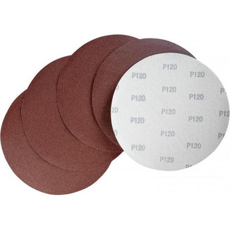 Disque abrasif auto-agrippant G120 - Ø 230 mm pour G38352 - lot de 5