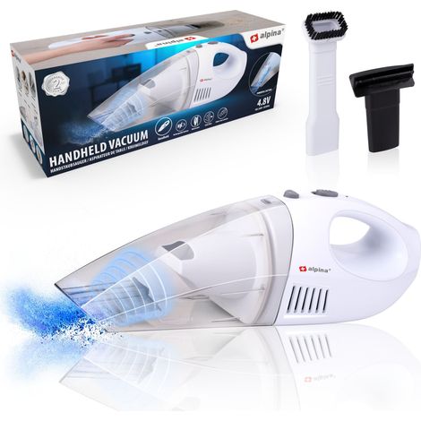 alpina Aspirateur à miettes Blanc H14xl11xL39cm (1/5)